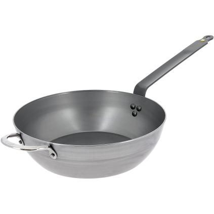 Дълбок тиган соте MINERAL B ELEMENT 32 cm, стомана, de Buyer