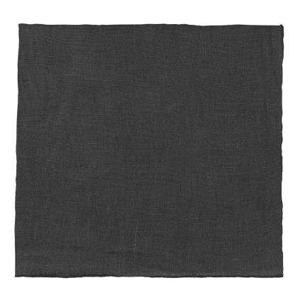 Платнена салфетка LINEO 42 x 42 см, тъмно сива, лен, Blomus