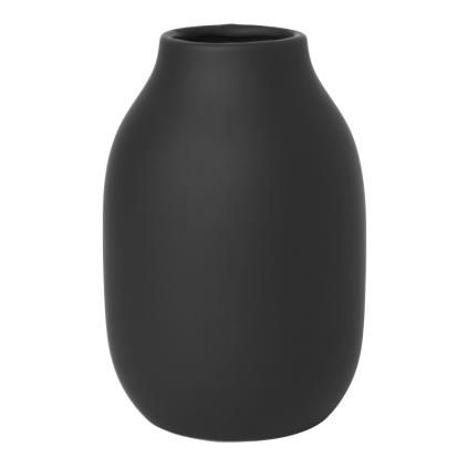 Ваза COLORA S 15 см, черна, Blomus