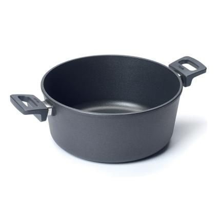Тенджера за готвене TITANIUM NOWO 28 cm, 6 l, титан, WOLL