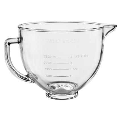 Купа за настолен миксер 4,83л 5KSM5GB, стъкло, KitchenAid
