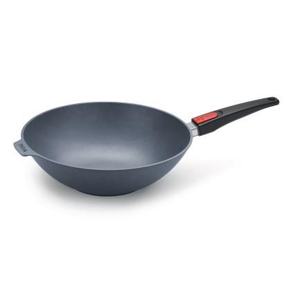 Уок DIAMOND LITE 32 см, с подвижна дръжка, титан, WOLL