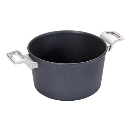 Тенджера за готвене DIAMOND LITE PRO 24 cm, 5 l, титан, WOLL