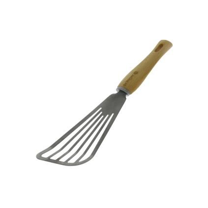 Кухненски обръщач B BOIS, с гъвкава дръжка от буково дърво, de Buyer