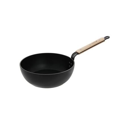 Дълбок тиган соте CHOC B BOIS 24 cm, алуминий, de Buyer