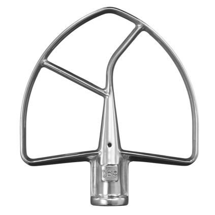 Плоска приставка за настолен миксер, неръждаема стомана, KitchenAid