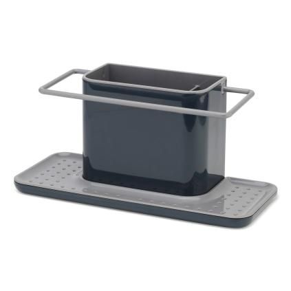 Органайзер за кухненска мивка CADDY™, голям, сив, Joseph Joseph