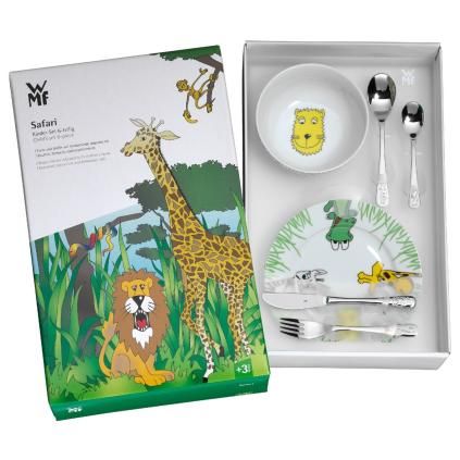 Детски комплект прибори за хранене SAFARI, 6 бр., WMF