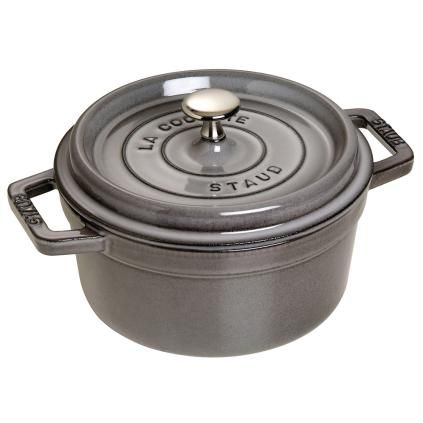 Съдове за готвене 26 cm, графитено сив, чугун, Staub