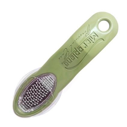 Стъргалка за крака BC BOX, зелена, Microplane