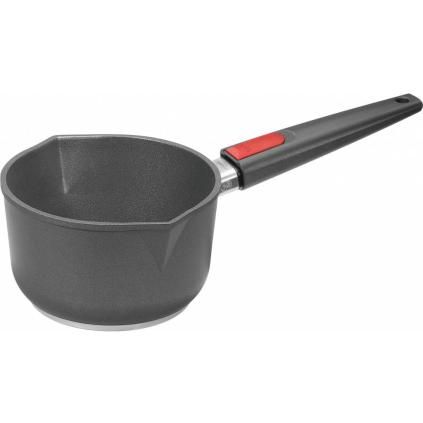 Тиган за сосове TITANIUM NOWO 18 cm, 2 l, за индукция, с подвижна дръжка, титан, WOLL