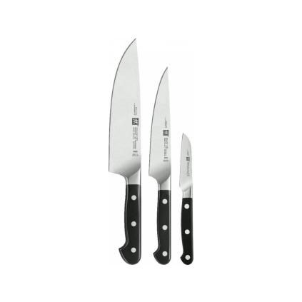 Комплект ножове PRO, с нож за зеленчуци, комплект от 3 бр., ZWILLING
