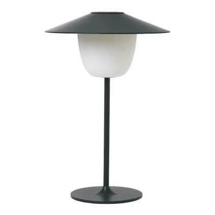 Преносима настолна лампа ANI 33 см, LED, тъмно сива, Blomus