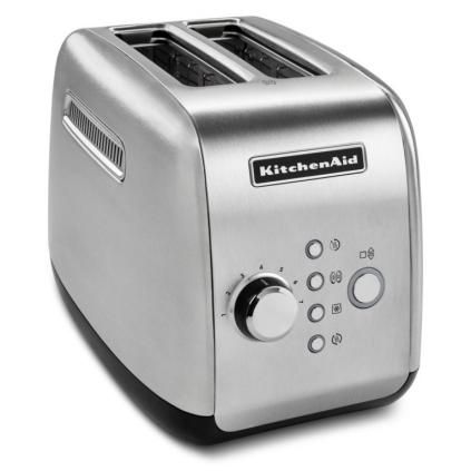 Тостер 5KMT221ESX, с 2 резена, неръждаема стомана, KitchenAid