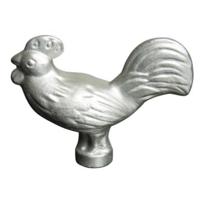 Дръжка за капак ROOSTER, сребриста, Staub