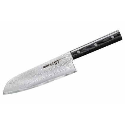Нож Сантоку DAMASCUS 67 17,5 см, Samura