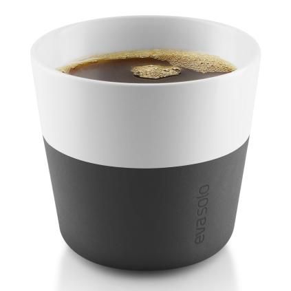 термочаша за кафе Lungo 230 ml 2 kusy карбоново черен Eva Trio