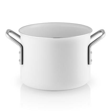 Тенджера за готвене WHITE LINE 16 cm, 2,5 l, керамично покритие, Eva Trio
