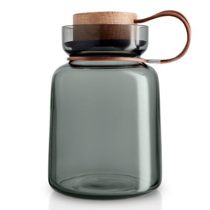 Кухненски буркан за съхранение от опушено стъкло Silhouette 1 l Eva Trio