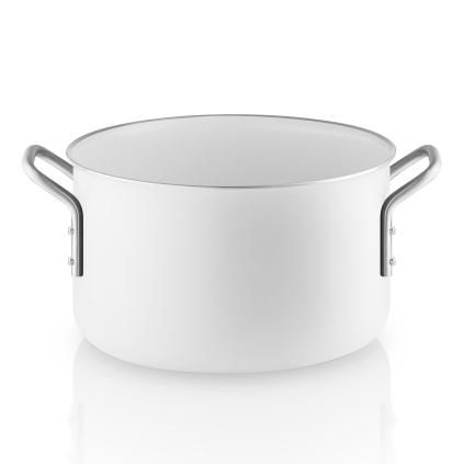 Тенджера за готвене WHITE LINE 20 cm, 3,8 l, керамично покритие, Eva Trio
