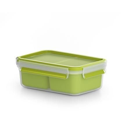 Кухненски буркан за съхранение MASTER SEAL TO GO K3100512 1 l, с вътрешни купички, Tefal