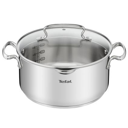 Съдове за готвене DUETTO+ G7194655 24 cm, 5 l, инокс, Tefal