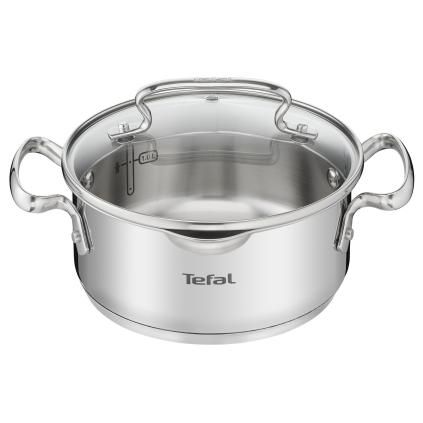 Съдове за готвене DUETTO+ G7194355 18 cm, 2 l, инокс, Tefal