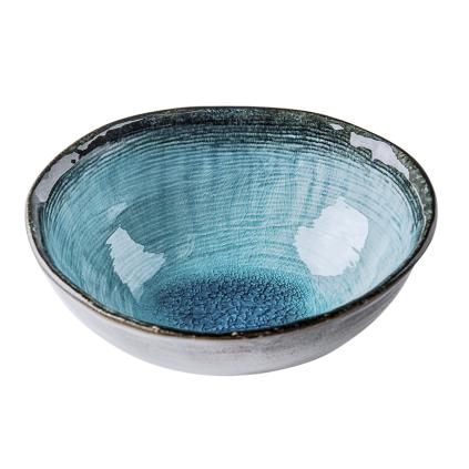 Купа за хранене SKY BLUE 17 cm, 450 ml, овал, MIJ