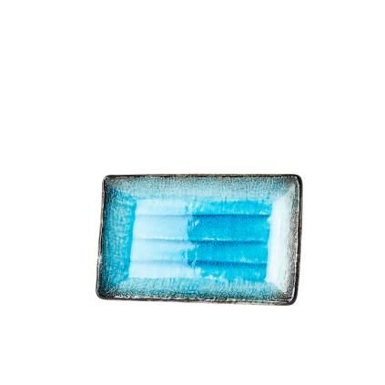 Чиния за суши SKY BLUE 21,5 x 13 cм, MIJ