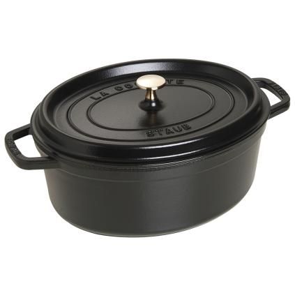Съд за готвене 4,25л, черен, чугун, Staub