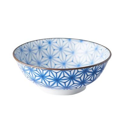 Купа за хранене STARBURST INDIGO IKAT 19,5 cм, 750 мл, MIJ