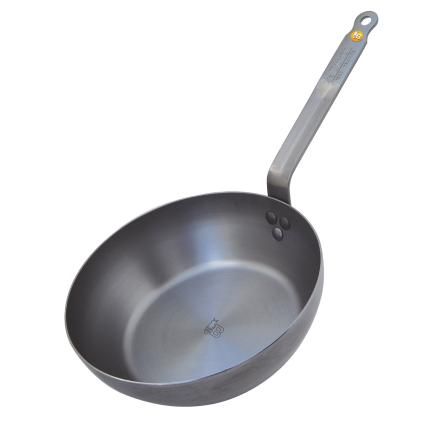 Дълбок тиган соте MINERAL B 28 см, стомана, de Buyer