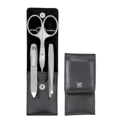 Комплект за маникюр и педикюр от 3 части TWINOX® черен ZWILLING