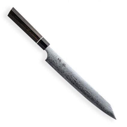 Японски нож KIRITSUKE 24 см, черен, Dellinger