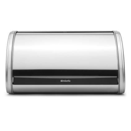 Кутия за хляб ROLL TOP 32 см, матова стомана, Brabantia
