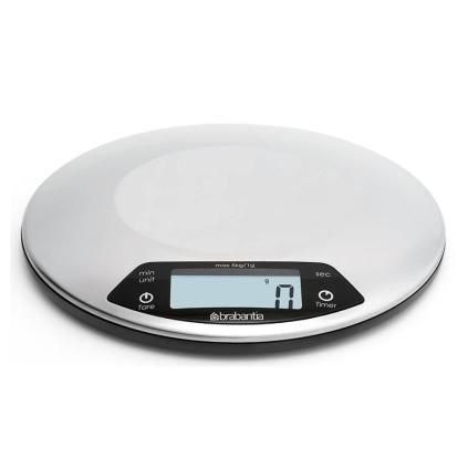 Дигитална кухненска везна, кръгла, Brabantia
