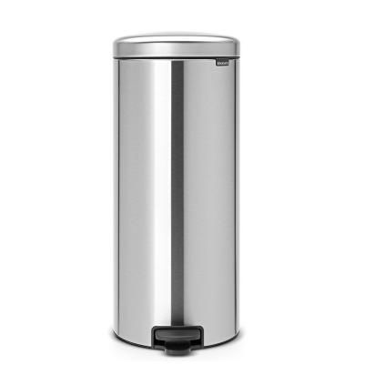 Кошче за отпадъци с педал NEWICON 30л, матова стомана, Brabantia