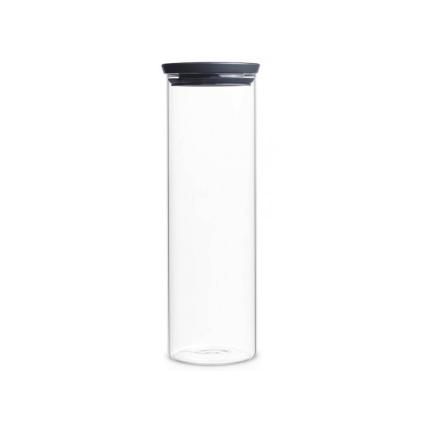 Кухненски буркан за съхранение 1,9 l, стифиращ се, стъкло, Brabantia