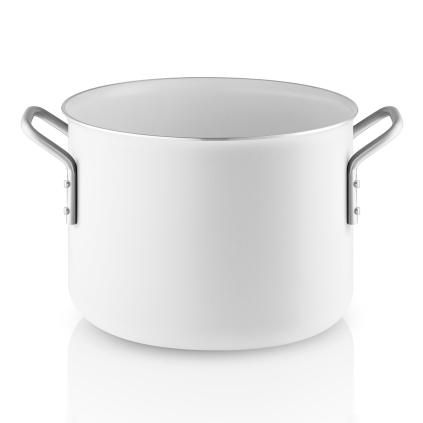 Тенджера за готвене WHITE LINE 20 cm, 4,8 l, керамично покритие, Eva Trio