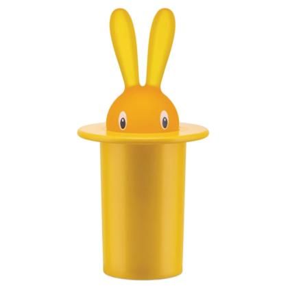 Кутийка за клечки за зъби MAGIC BUNNY, жълта, Alessi