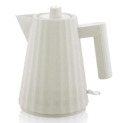 Електрическа кана PLISSE 1л, бяла, Alessi
