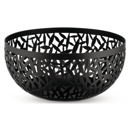 Купа за плодове CACTUS! 21 см, черна, Alessi