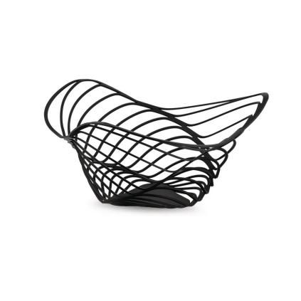 Купа за плодове TRINITY 33 cm, висока, черен, Alessi