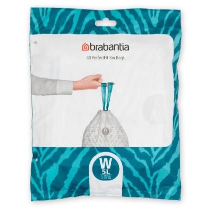 Торби за боклук W PERFECTFIT 5 л, 40 бр., Brabantia