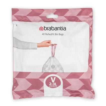 Торби за боклук V PERFECTFIT 3 л, 40 бр., Brabantia
