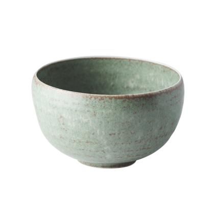 Купа за хранене GREEN FADE 13 см, 500 мл, зелен, керамика, MIJ