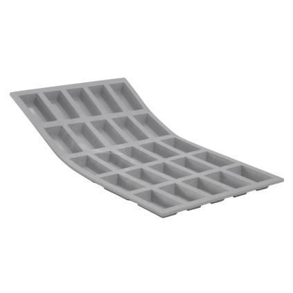 Професионална силиконова форма за 25 мини кифлички Elastomoule® de Buyer