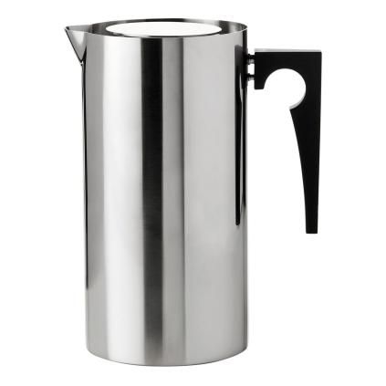 Френска преса за кафе ARNE JACOBSEN 1 л, сребро, неръждаема стомана, Stelton