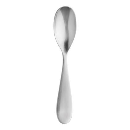 Чаена лъжичка UNA 12 cm, комплект от 6 бр., сребърен, неръждаема стомана, Stelton