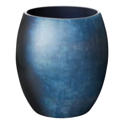 Ваза STOCKHOLM HORIZON 16 cm, син, алуминий, Stelton